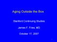 Aging Outside the Box PowerPoint PPT Presentation