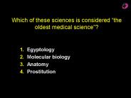 Which of these sciences is considered 