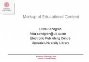 Electronic Publishing Centre 