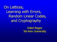 Oded Regev