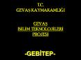 GEVAS  BILIM TEKNOLOJILERI PROJESI PowerPoint PPT Presentation