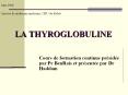 LA THYROGLOBULINE PowerPoint PPT Presentation