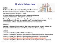 Module 5 Overview