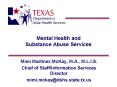Mental Health and Substance Abuse Services PowerPoint PPT Presentation