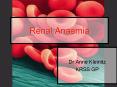 Renal Anaemia PowerPoint PPT Presentation