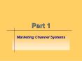 Marketing Channel Systems PowerPoint PPT Presentation