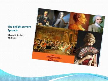 The Enlightenment Spreads