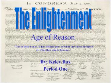 Age of Reason
