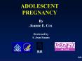 ADOLESCENT PREGNANCY PowerPoint PPT Presentation