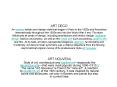 ART DECO An eclectic artistic and design style that began in Paris in the 1920s and flourished internationally throughout the 1930s and into the World War II era. The style influenced all areas of design, including architecture and interior design, PowerPoint PPT Presentation