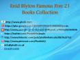 Enid Blyton Famous Five 21 Books Collection PowerPoint PPT Presentation