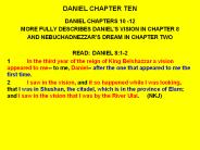 DANIEL CHAPTER TEN