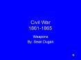 Civil War 1861-1865 PowerPoint PPT Presentation