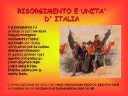 RISORGIMENTO E UNITA' D' ITALIA