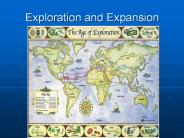 Exploration and Expansion
