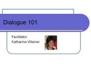Dialogue 101