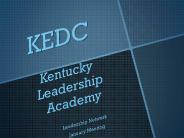 KEDC Kentucky Leadership Academy