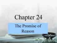 The Promise of Reason
