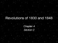 Revolutions of 1830 and 1848 PowerPoint PPT Presentation