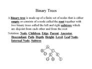 Binary Trees