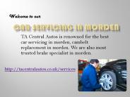 car servicing in morden