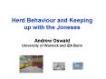 Herd Behaviour and Keeping up with the Joneses   Andrew Oswald University of Warwick and IZA Bonn PowerPoint PPT Presentation