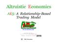 Altruistic Economics PowerPoint PPT Presentation