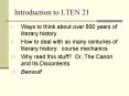 Introduction to LTEN 21 PowerPoint PPT Presentation