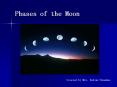 Phases of the Moon PowerPoint PPT Presentation