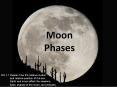 Moon Phases PowerPoint PPT Presentation