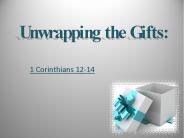 1 Corinthians 12-14