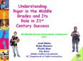 Understanding Rigor in the Middle Grades and Its Role in 21st Century Success PowerPoint PPT Presentation