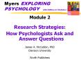 Myers EXPLORING PSYCHOLOGY  (6th Edition in Modules) PowerPoint PPT Presentation