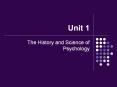 The History and Science of Psychology PowerPoint PPT Presentation