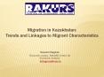 Migration in Kazakhstan: Trends and Linkages to Migrant Characteristics PowerPoint PPT Presentation