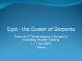 Egle - the Queen of Serpents PowerPoint PPT Presentation