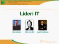 Lideri IT PowerPoint PPT Presentation
