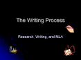The Writing Process PowerPoint PPT Presentation