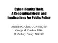Cyber Identity Theft: A Conceptual Model and Implications For Public Policy PowerPoint PPT Presentation