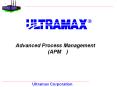 Advanced Process Management PowerPoint PPT Presentation