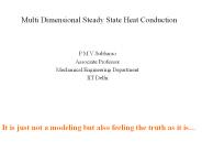 Multi Dimensional Steady State Heat Conduction