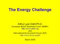 The Energy Challenge PowerPoint PPT Presentation