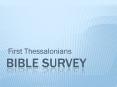 Bible Survey PowerPoint PPT Presentation