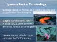 Igneous Rocks: Terminology PowerPoint PPT Presentation