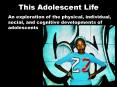 This Adolescent Life PowerPoint PPT Presentation