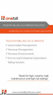 OneBill - Telecom Billing As a Service Solution