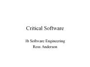 Critical Software