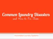 Common Laundry Disasters and How to Fix Them