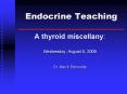 Endocrine Teaching PowerPoint PPT Presentation