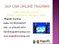 sap crm online training PowerPoint PPT Presentation